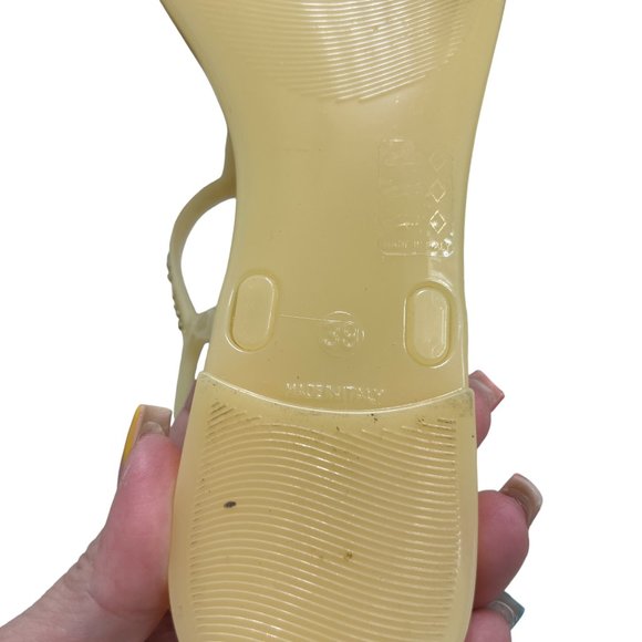 L.K. Bennett London Lola thong jelly sandals women's size 8.5 / 39 - Picture 6 of 7